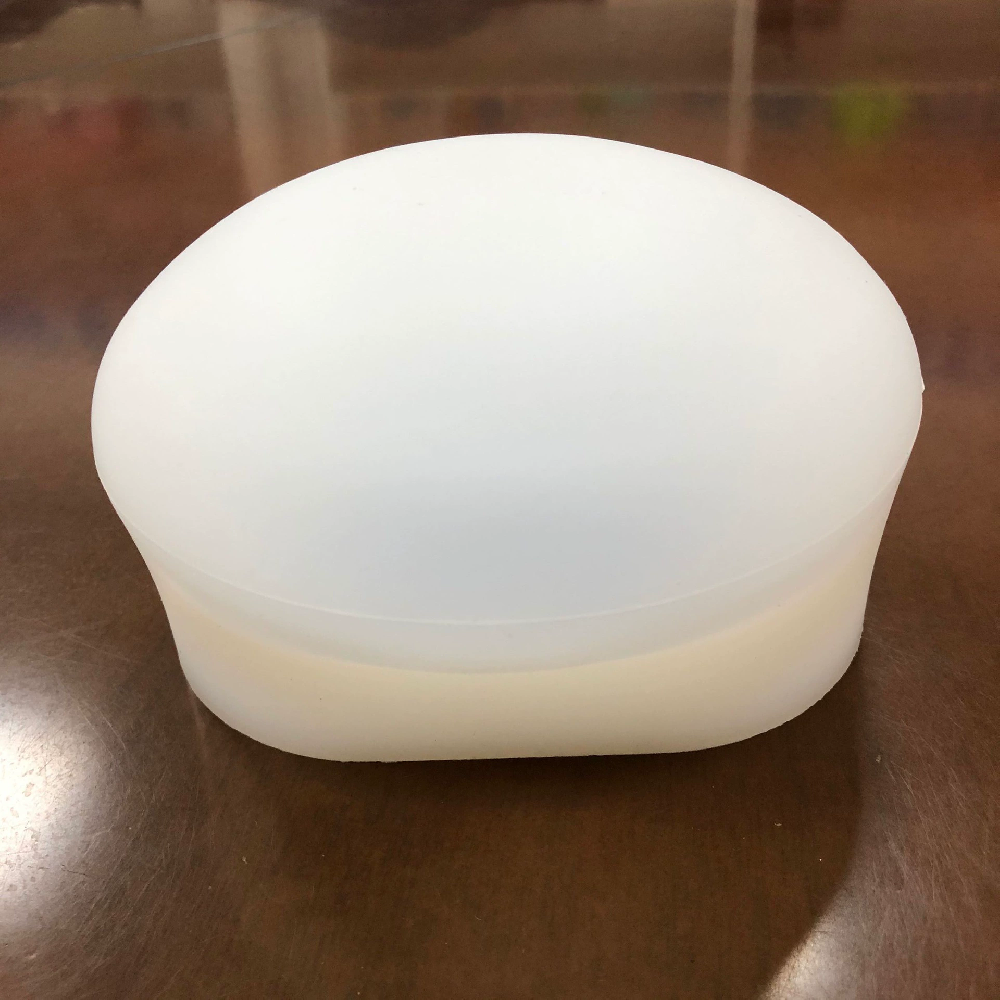 白色椭圆型硅胶灯罩（不含磁铁）